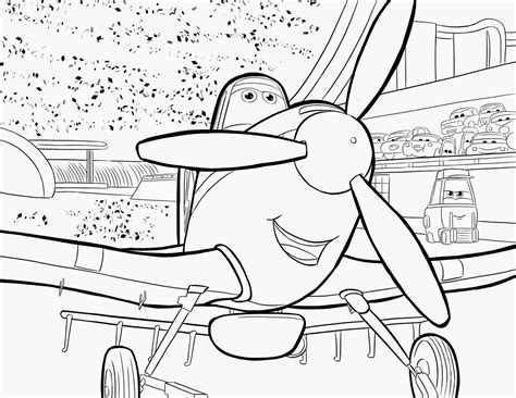 Planes Printable Coloring Pages